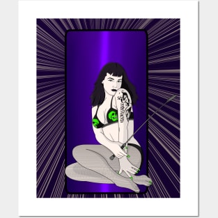 Bombshell Bettie Page Posters and Art